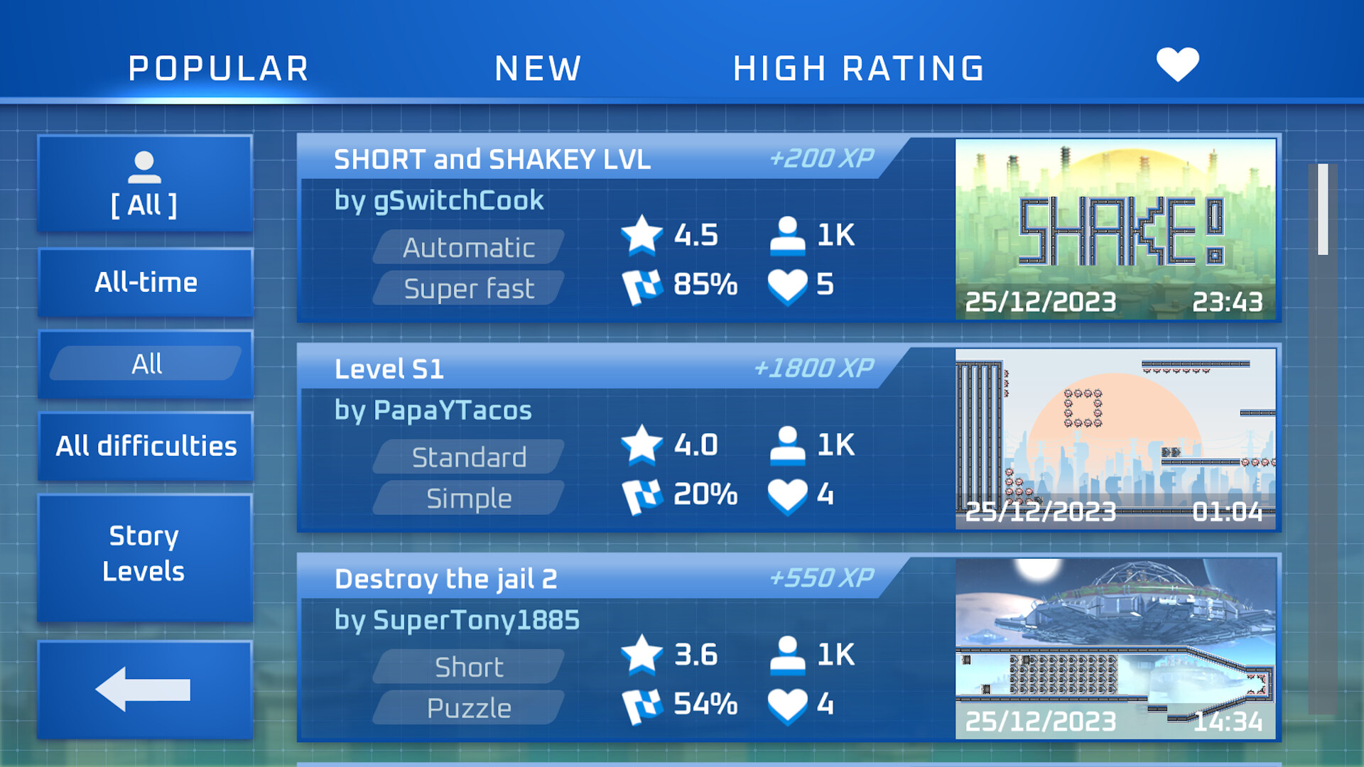 G-Switch 4: Creator screenshot #4