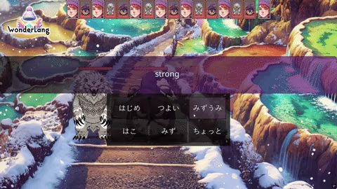 WonderLang Japanese video 1