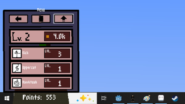 Screenshot z Peak