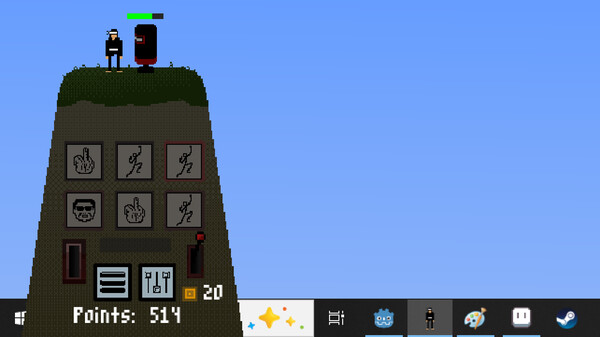Screenshot z Peak