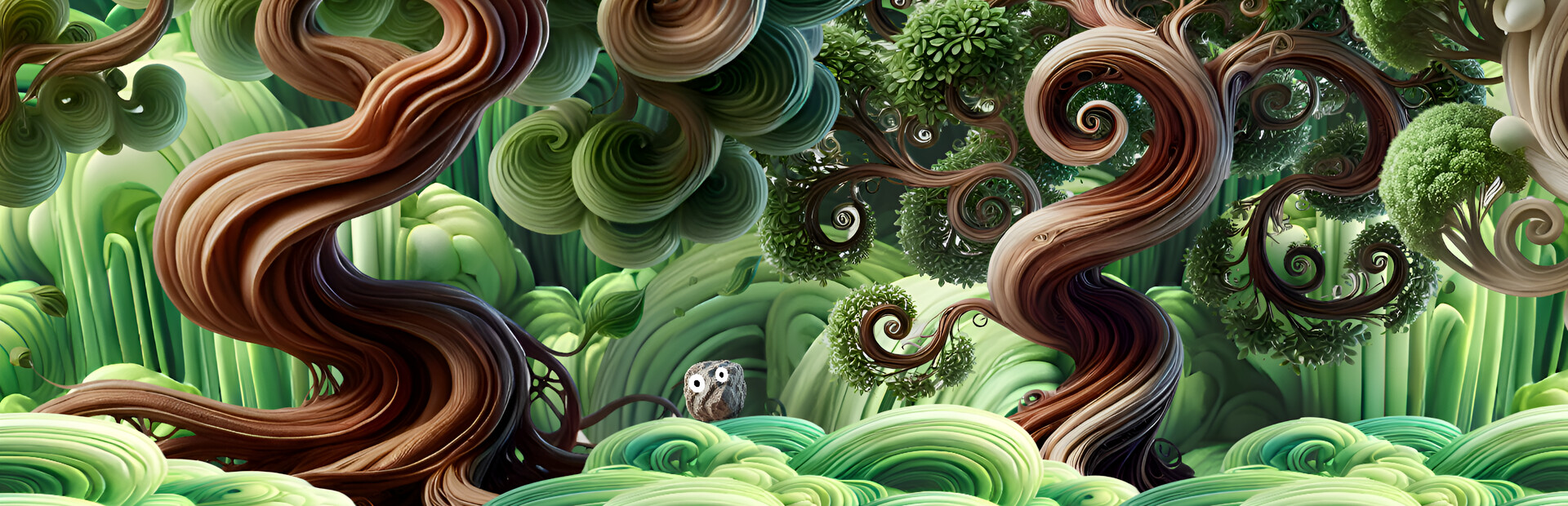 The Hyperreal Rock in a Surreal World