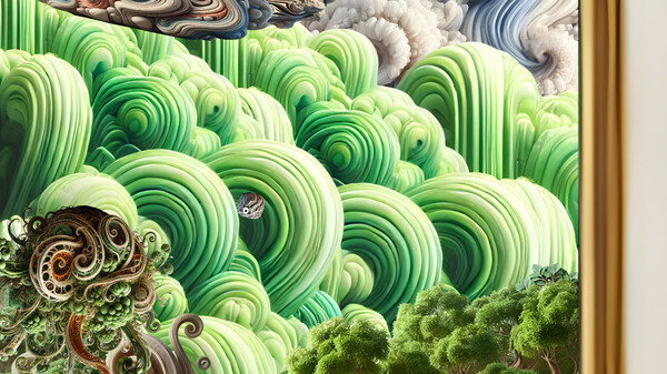 The Hyperreal Rock in a Surreal World.