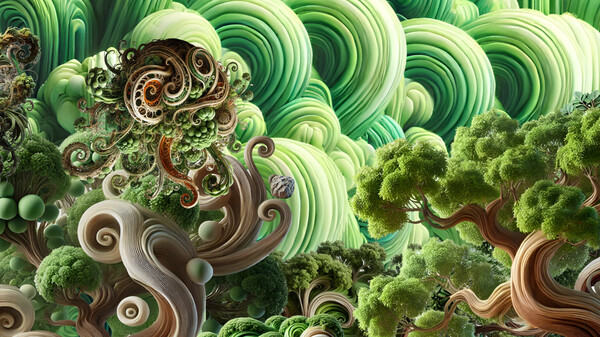 Скриншот из The Hyperreal Rock in a Surreal World