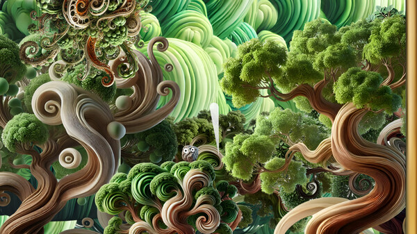 Скриншот из The Hyperreal Rock in a Surreal World