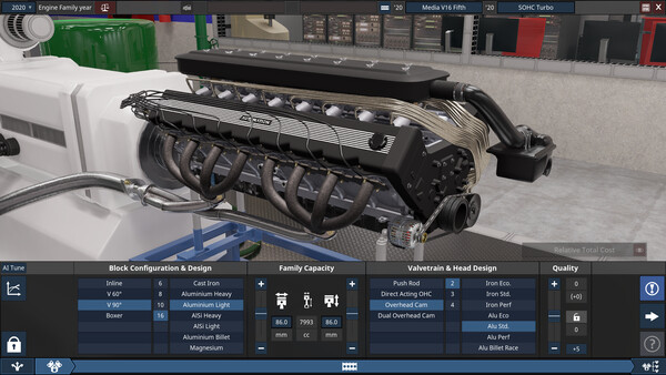 Supporter Pack - V16 Engines.