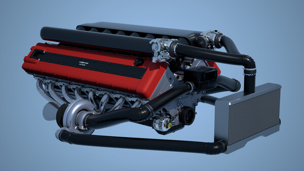 Supporter Pack - V16 Engines.