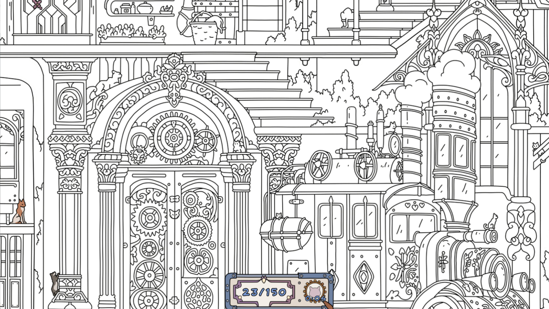 FIND KITTENS 3: Steampunk screenshot #4