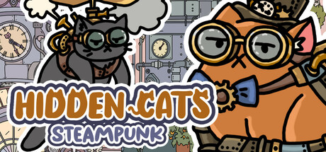 HIDDEN CATS 3: Steampunk header banner