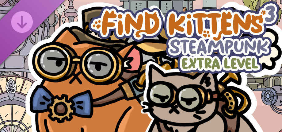 FIND KITTENS 3: Steampunk - Extra Level cover art