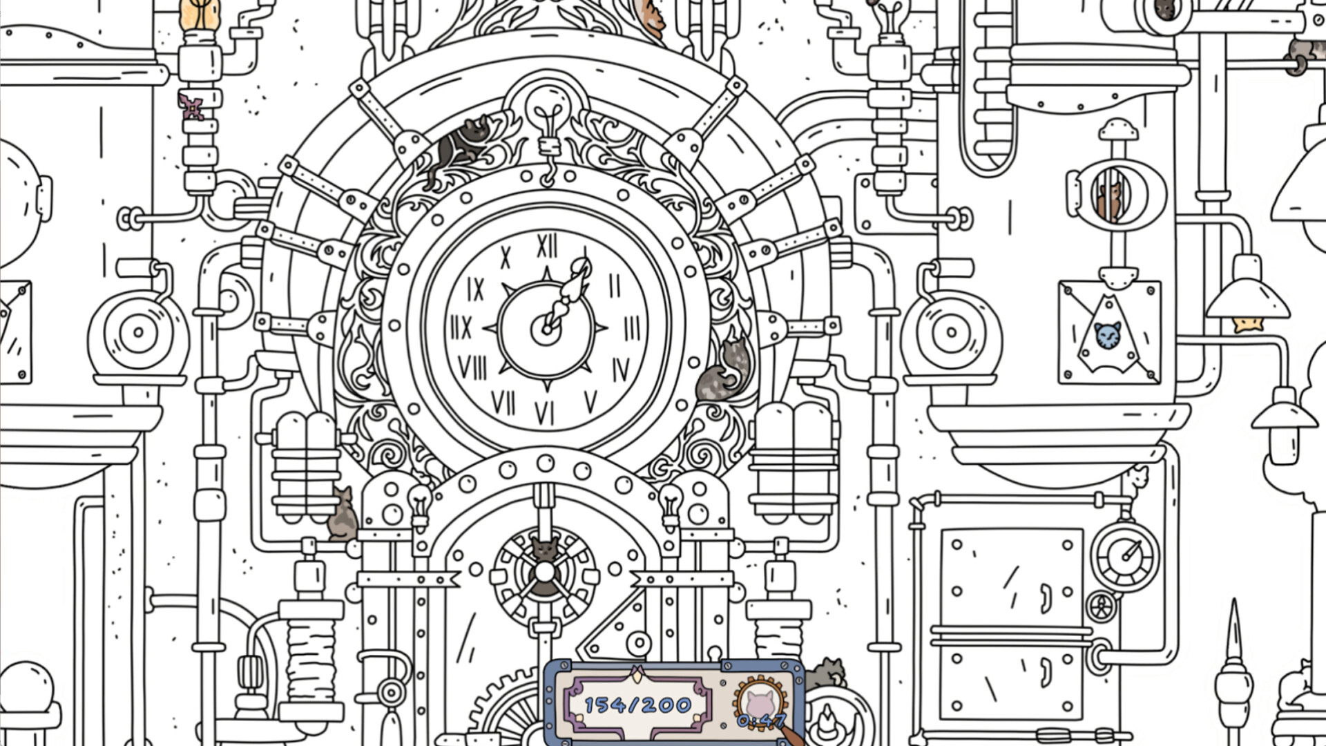 HIDDEN CATS 3: Steampunk - Extra Level Featured Screenshot #1