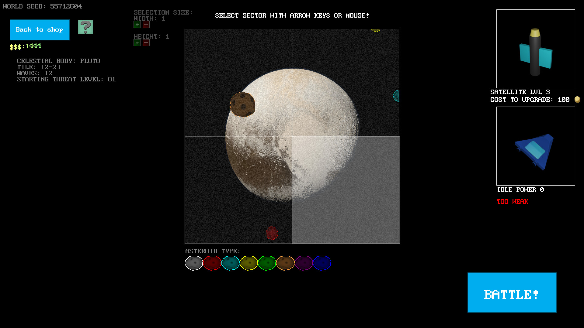 #5. Asteroids ++ | Pluto (Steam) Podle: Infiland