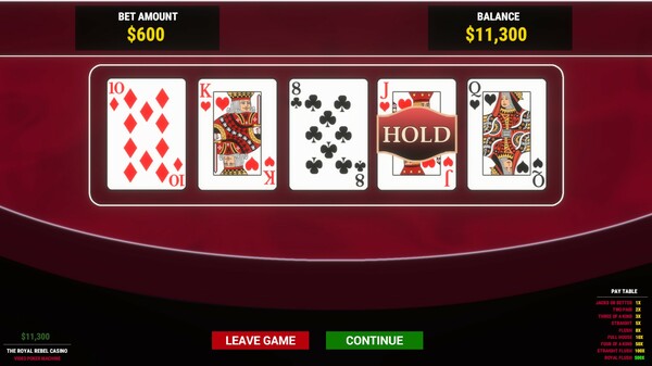 Скриншот из The Royal Rebel Casino