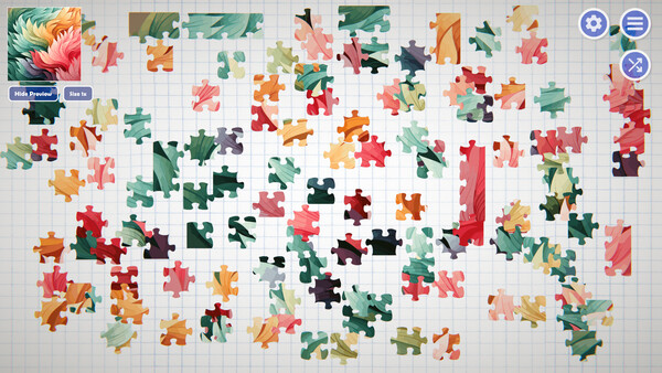 Screenshot of Art-Therapy: Jigsaw