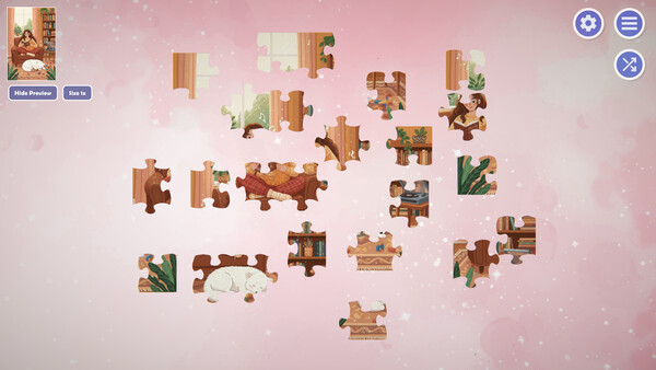 Screenshot of Art-Therapy: Jigsaw