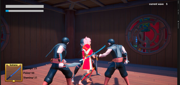 Скриншот из the Dojo of Mochiko