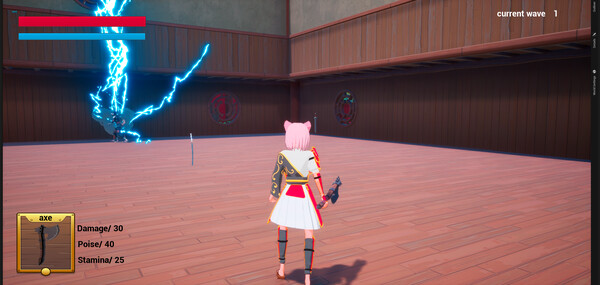 Screenshot z the Dojo of Mochiko