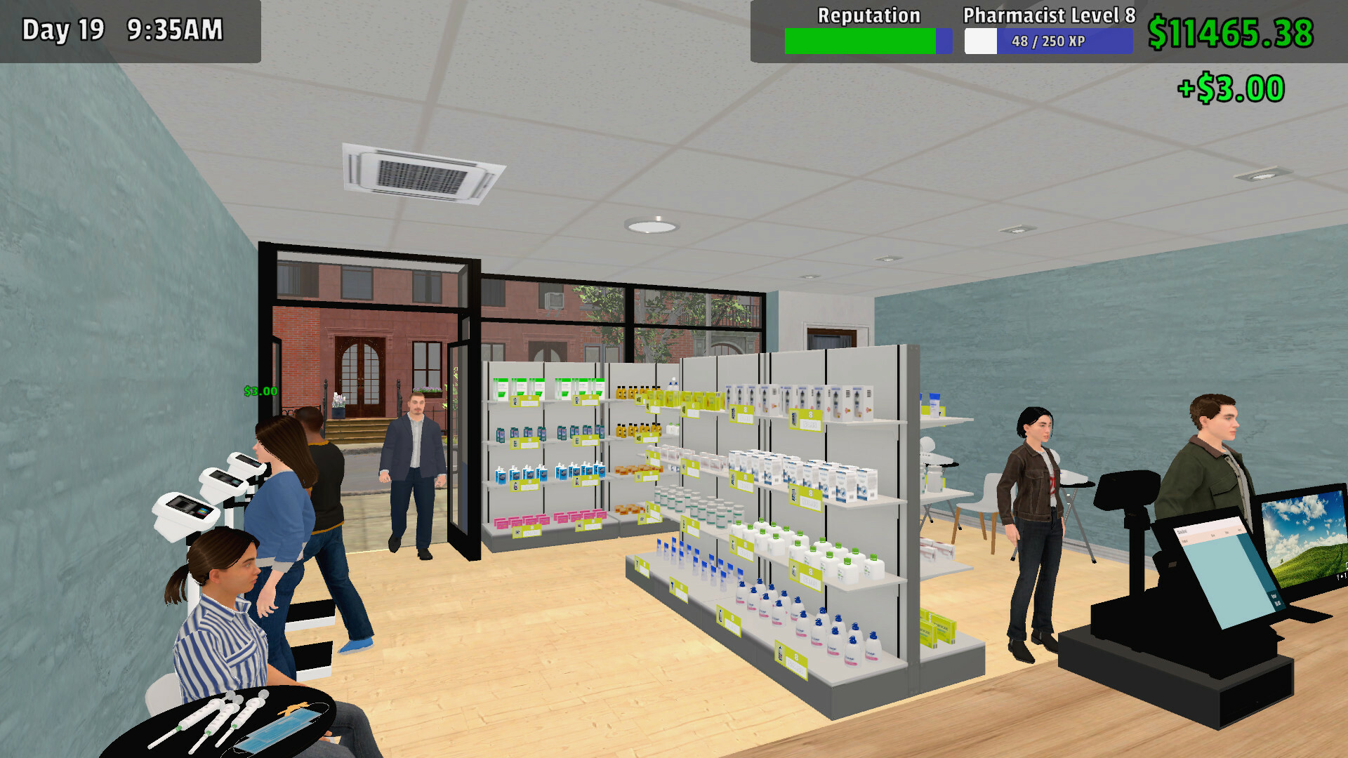 Pharmacy Management Simulator screenshot #1