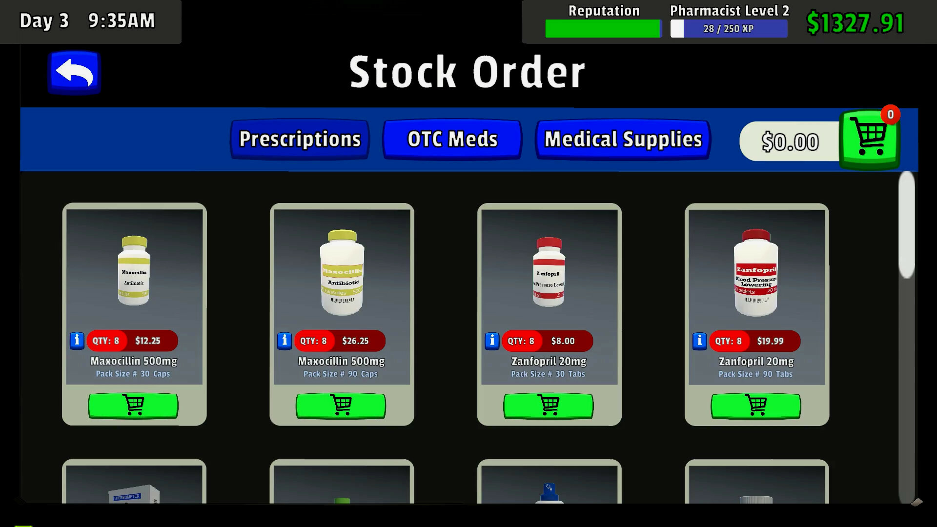 Pharmacy Management Simulator screenshot #6