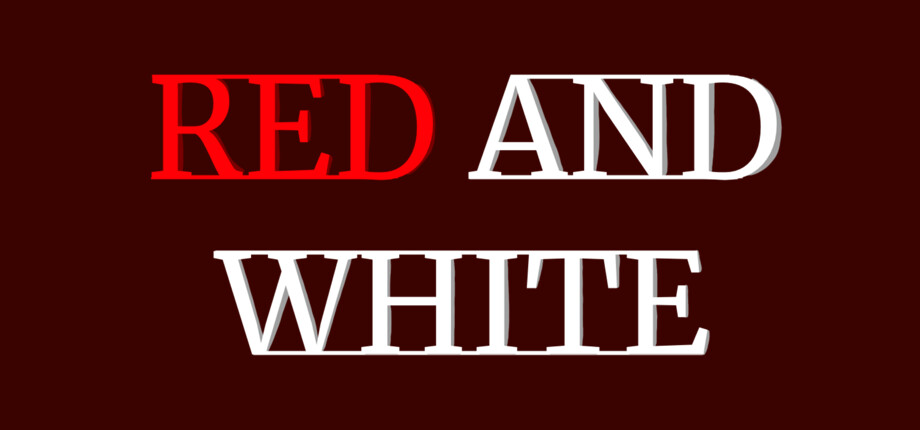 Red and White cover art