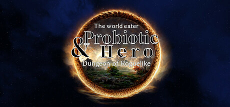 The world eater & Probiotic Hero Dungeon of Roguelike game cover
