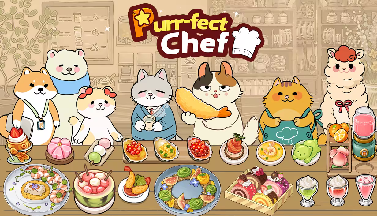 Purr-fect Chef: Kitchen Chaos screenshot 1