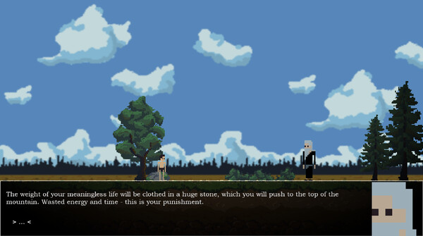 Screenshot z The Sysiphus journey
