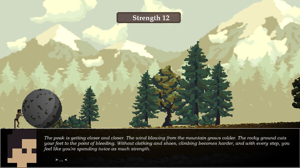 Screenshot z The Sysiphus journey