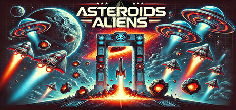 Asteroids and Aliens cover art