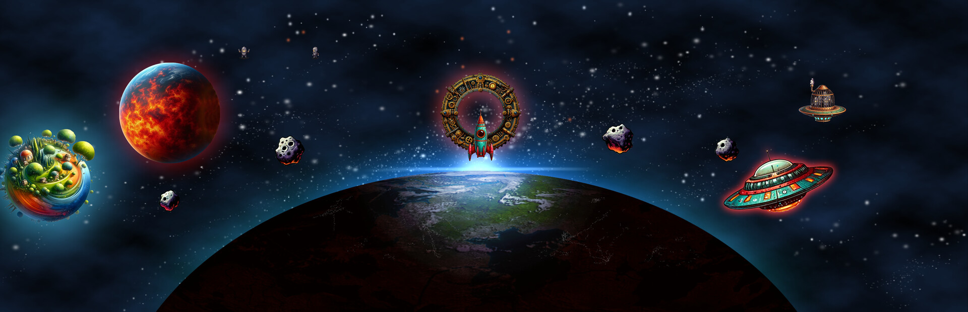 Asteroids and Aliens