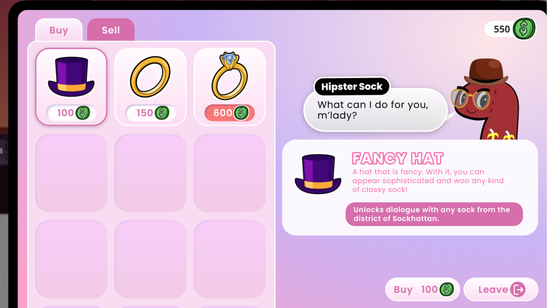 Sock Dating Simulator screenshot #6