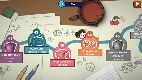 Comfy Girl: Lofi Companion.