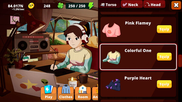 Comfy Girl: Lofi Companion.