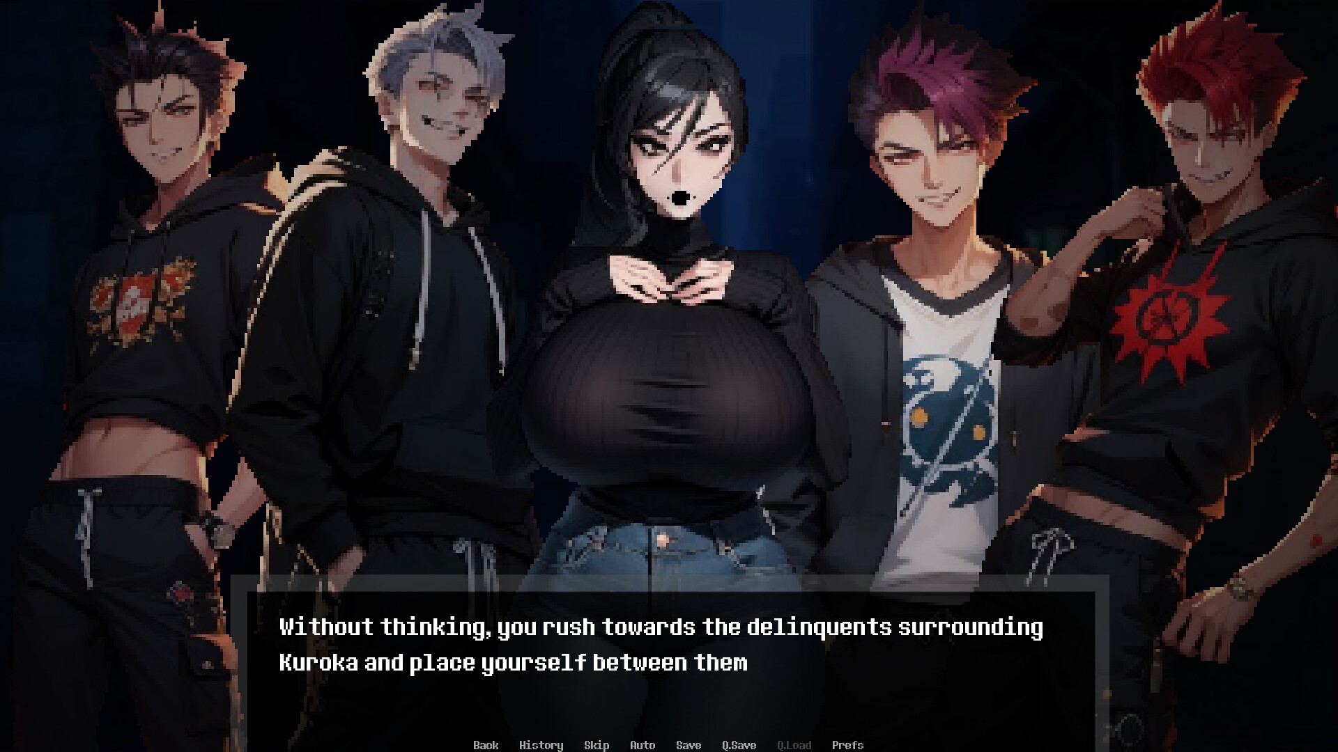 Yandere Goth Boss: Valentine's Day screenshot #4