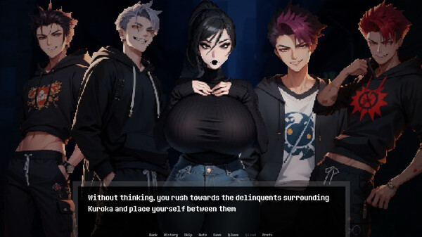 Yandere Goth Boss: Valentine's Day screenshot 4