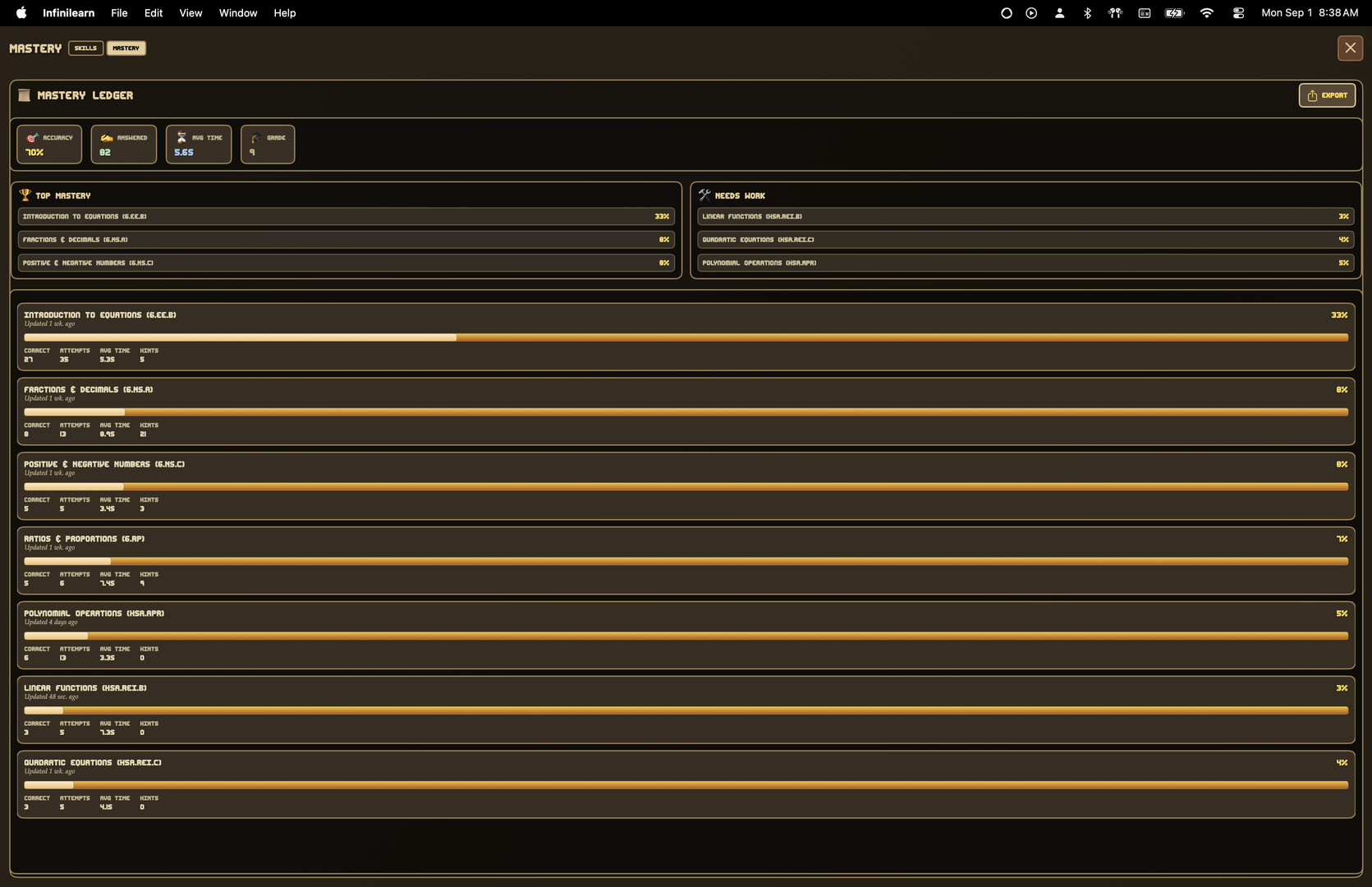 Infinilearn Math Game screenshot #5