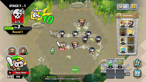 Combo Critters: Battle Checkers screenshot 1