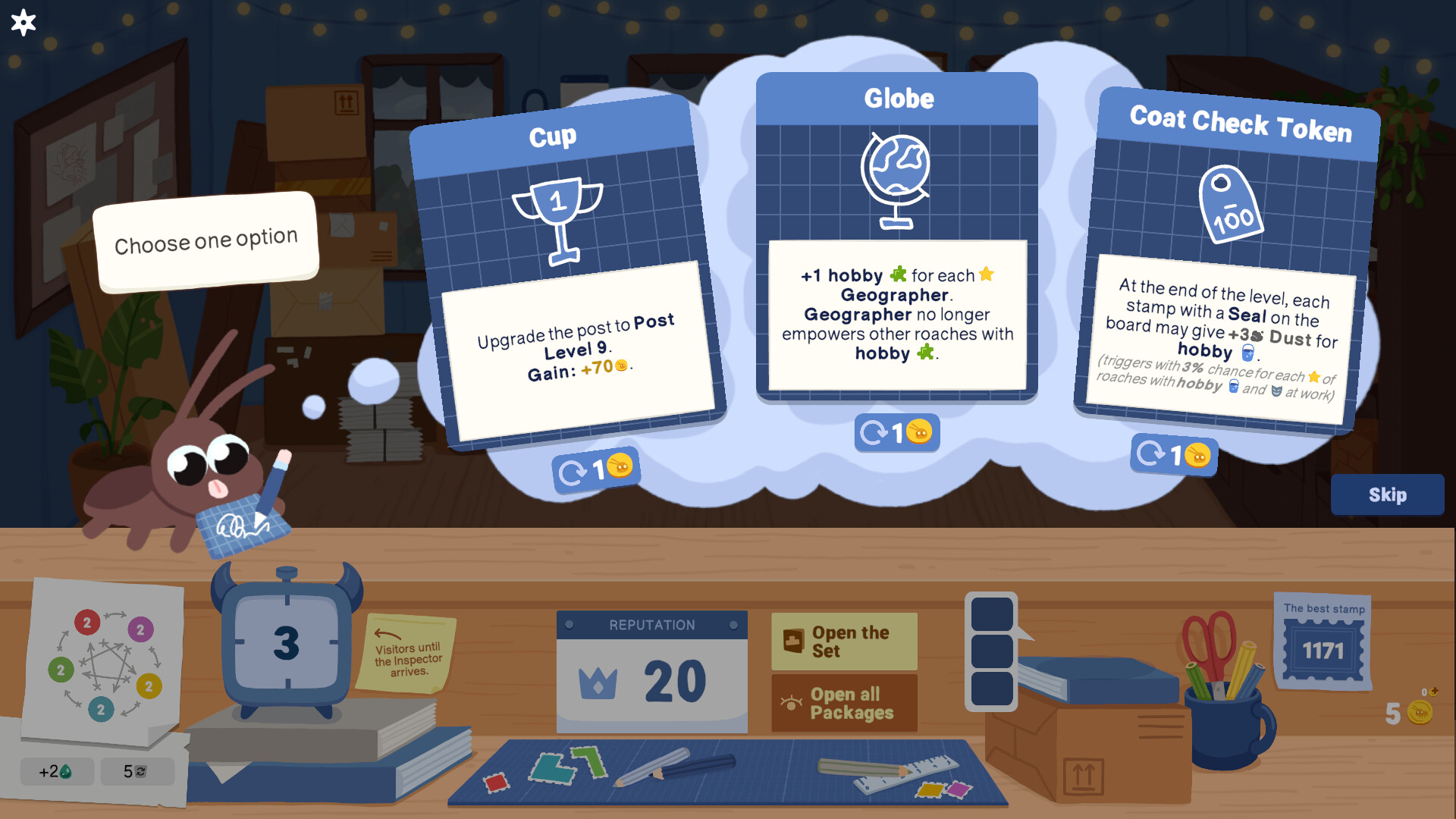 #9. Roach Post (Steam) Oleh: KARP GAMES