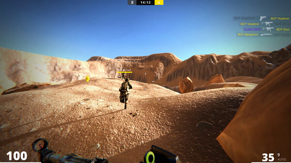 Screenshot z Wasteland Rangers