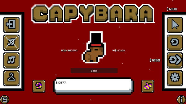 Скриншот из Capybara Achievement Clicker