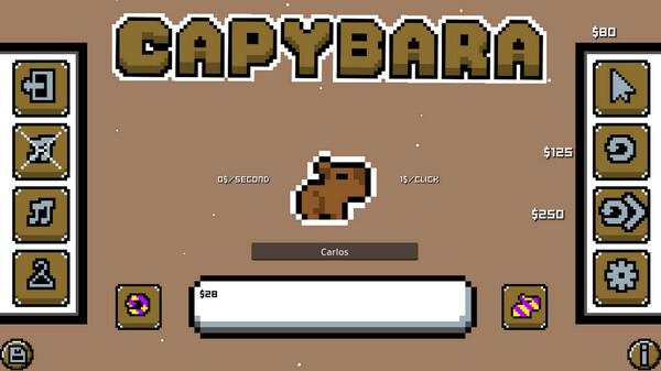 Скриншот из Capybara Achievement Clicker
