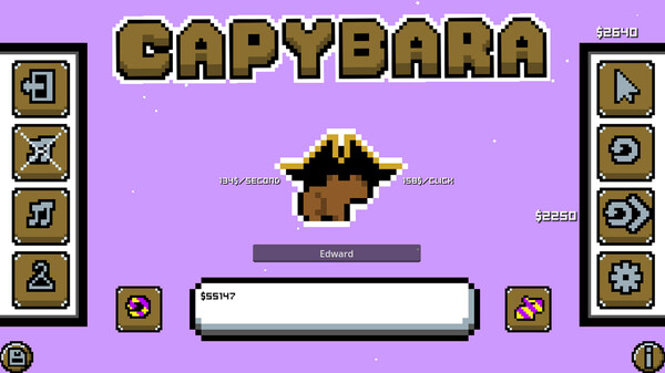 Скриншот из Capybara Achievement Clicker