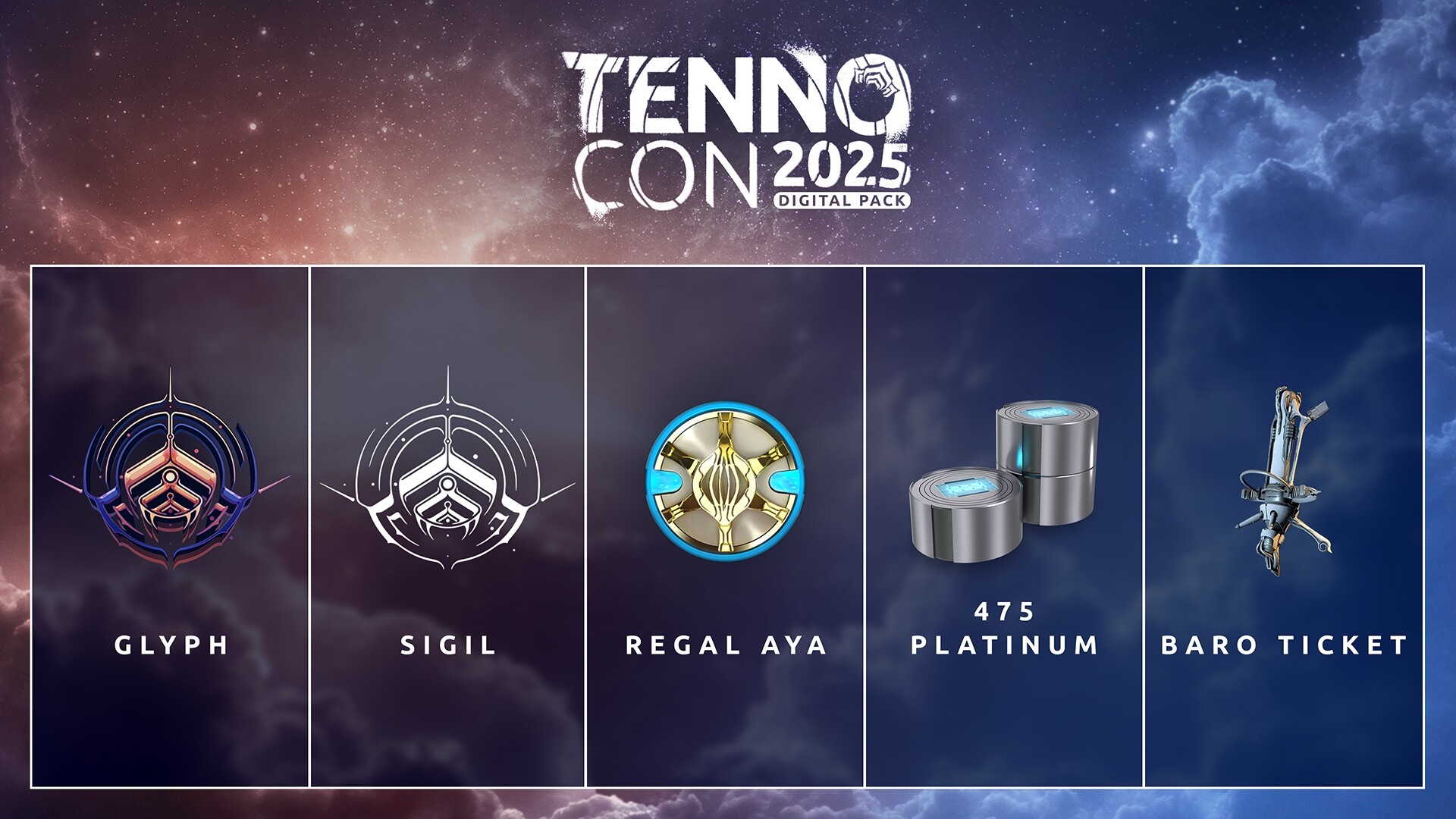 Warframe: TennoCon 2025 Digital Pack Featured Screenshot #1