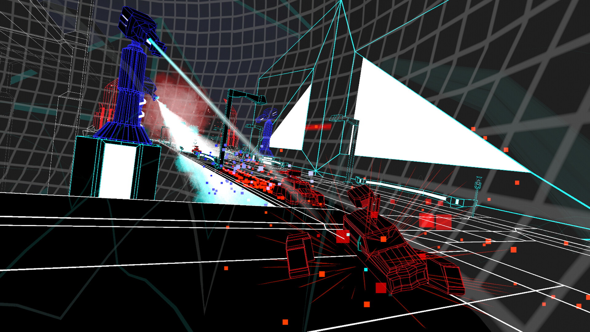 Wireframe Warfare screenshot #3