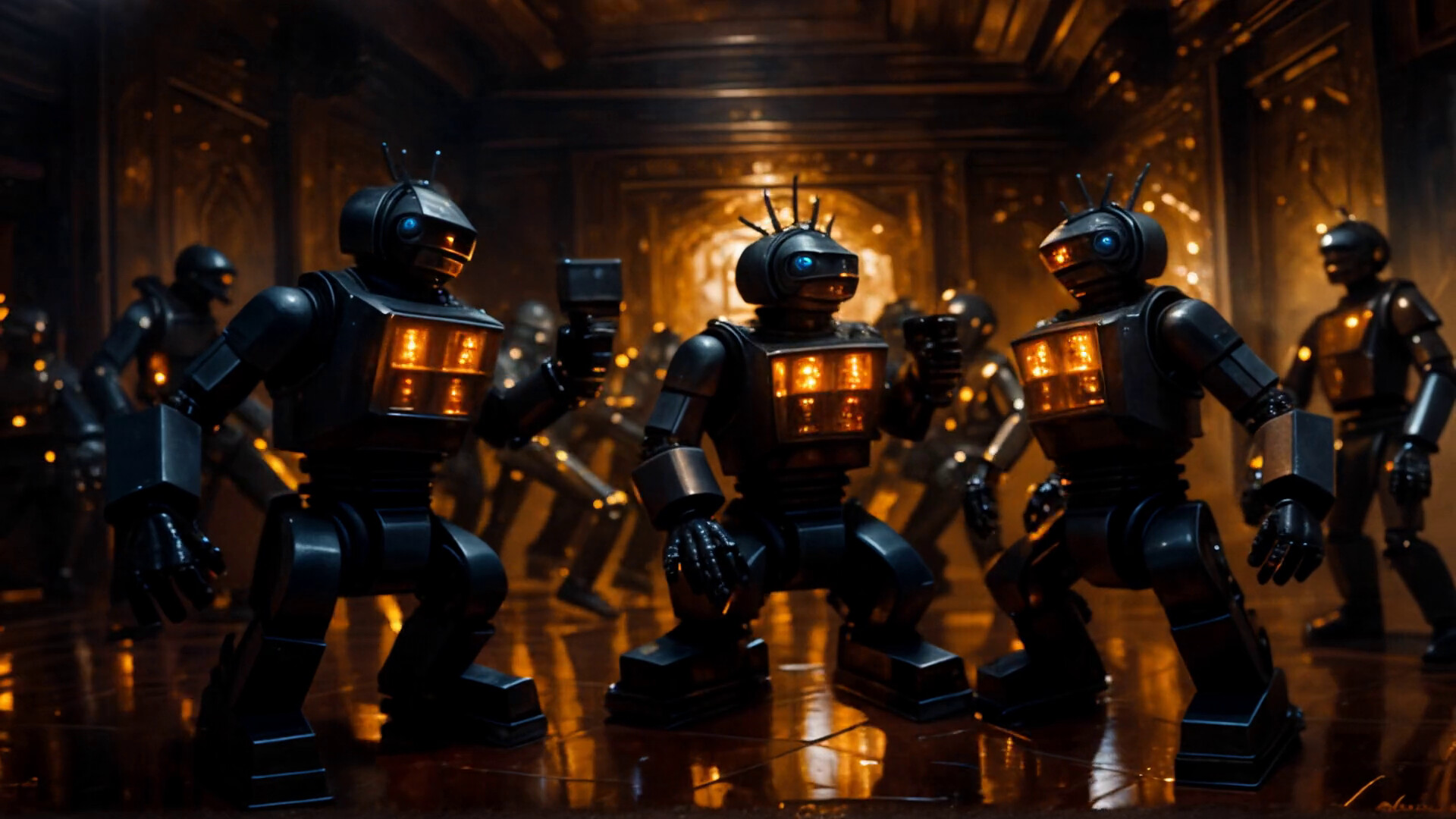 AI-VJ - Robots Visuals Featured Screenshot #1