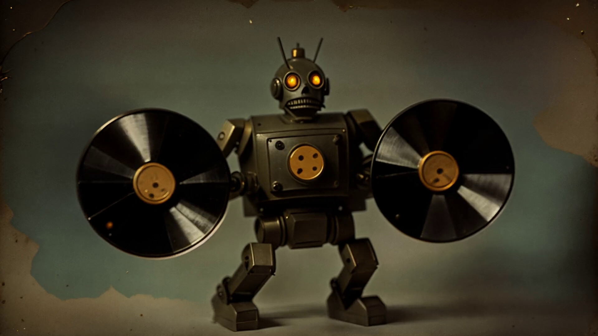 #2. AI-VJ - Robots Visuals (Steam) Podle: Intuition Technology