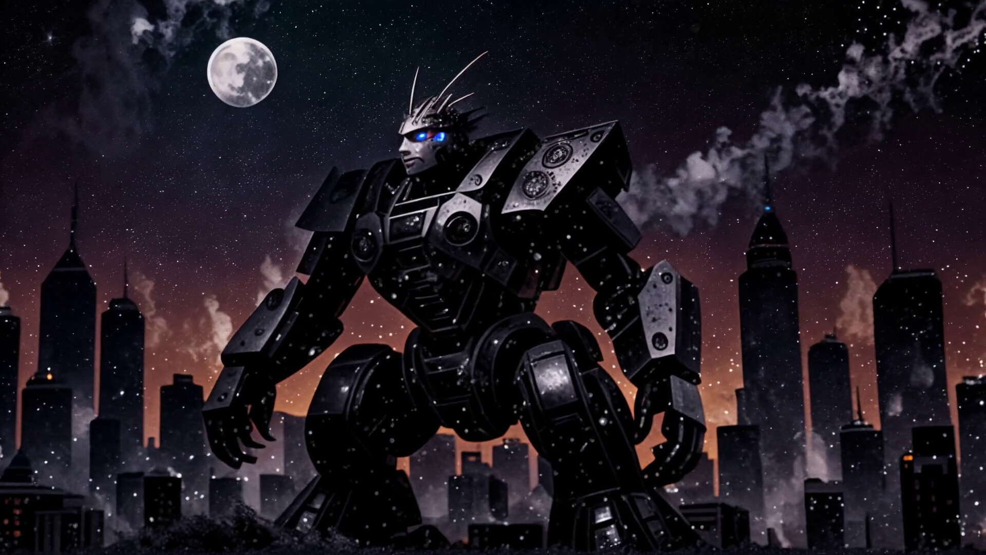 #10. AI-VJ - Robots Visuals (Steam) Podle: Intuition Technology