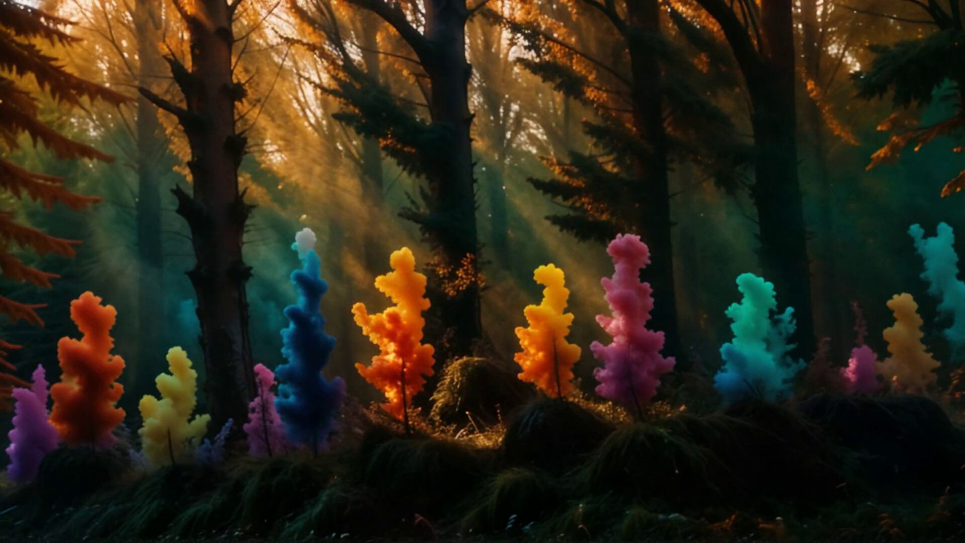 #3. AI-VJ - Magic Forest 3 Visuals (Steam) By: Intuition Technology