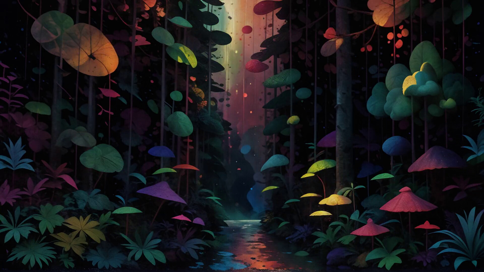 #7. AI-VJ - Magic Forest 3 Visuals (Steam) By: Intuition Technology