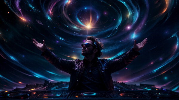 Screenshot z AI-VJ - DJ 3 Visuals
