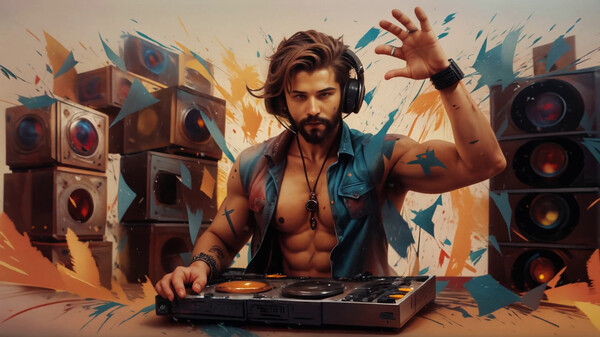 Screenshot z AI-VJ - DJ 3 Visuals
